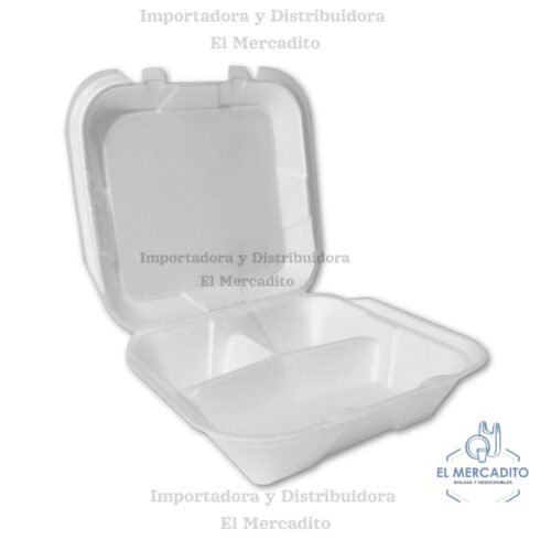 Pagina Web (26) Bandeja 9X9 Con División Biofoam, en paquetes de 50 unidades