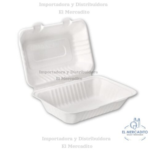 Bandeja 9X6 Bagazo de Caña