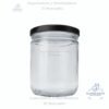 Envase vidrio, Frasco de 458 ml / 15 onzas C-1468