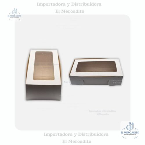 Caja Repostera #12 Caja con Ventana Repostera # 12, dimensiones 21 cm x 11 cm x 6 cm