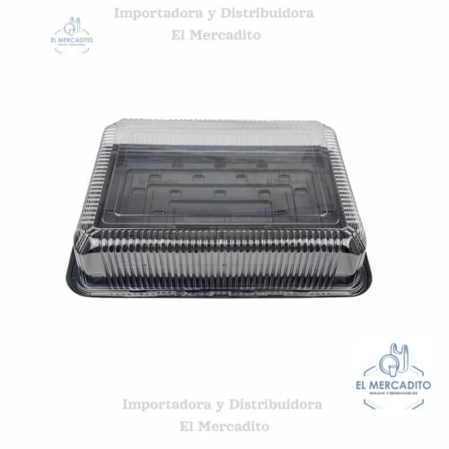 Quequeras Domo para Pastel 1/4 Plancha, 35 x 25 cm Altura 11 cm