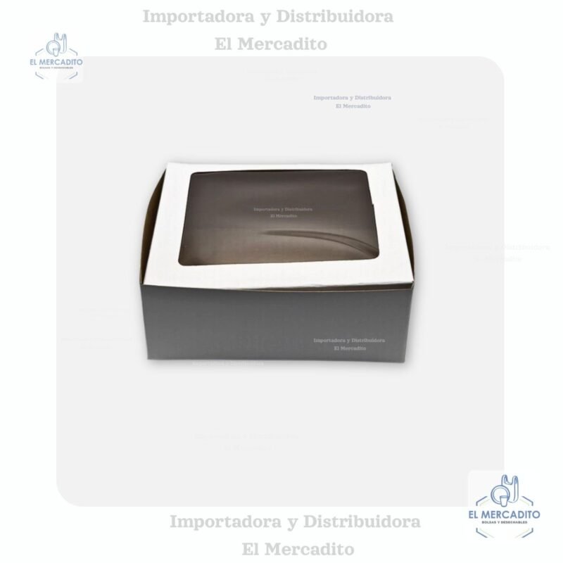 Caja Repostera #10 con Ventana, 13x11x5 cm