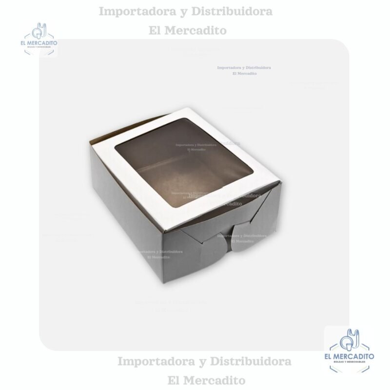 Caja Repostera #10 con Ventana, 13x11x5 cm