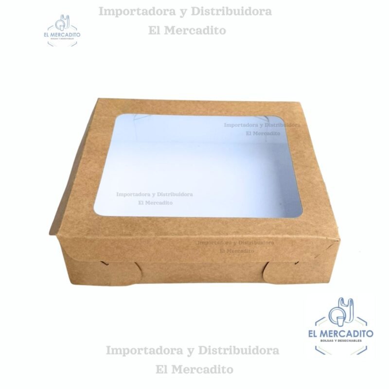 Caja Repostera #14 con Ventana, 18 x 22 x 6 cm