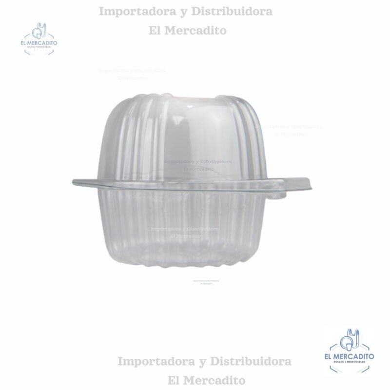 Empaque Cup Cake Plástico Individual