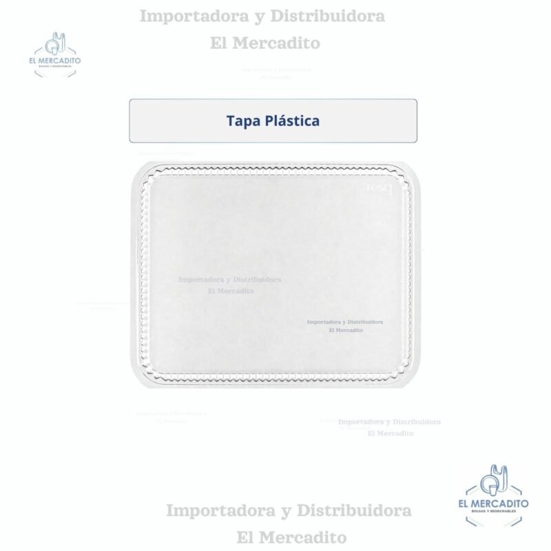 Molde de Aluminio 104 oz, Incluye tapa plástica transparente