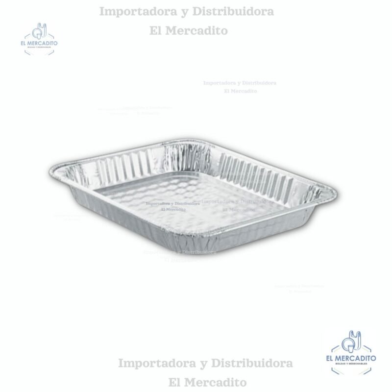 Molde de Aluminio con tapa plastica cod 320