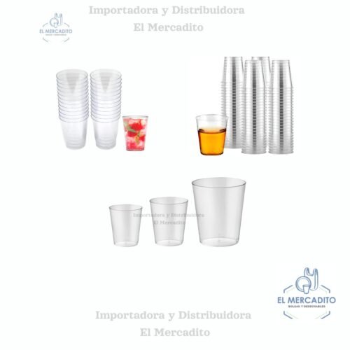Vasos Shot Darnel Murano, Capacidad 1 oz, 1,5 oz y 3 oz