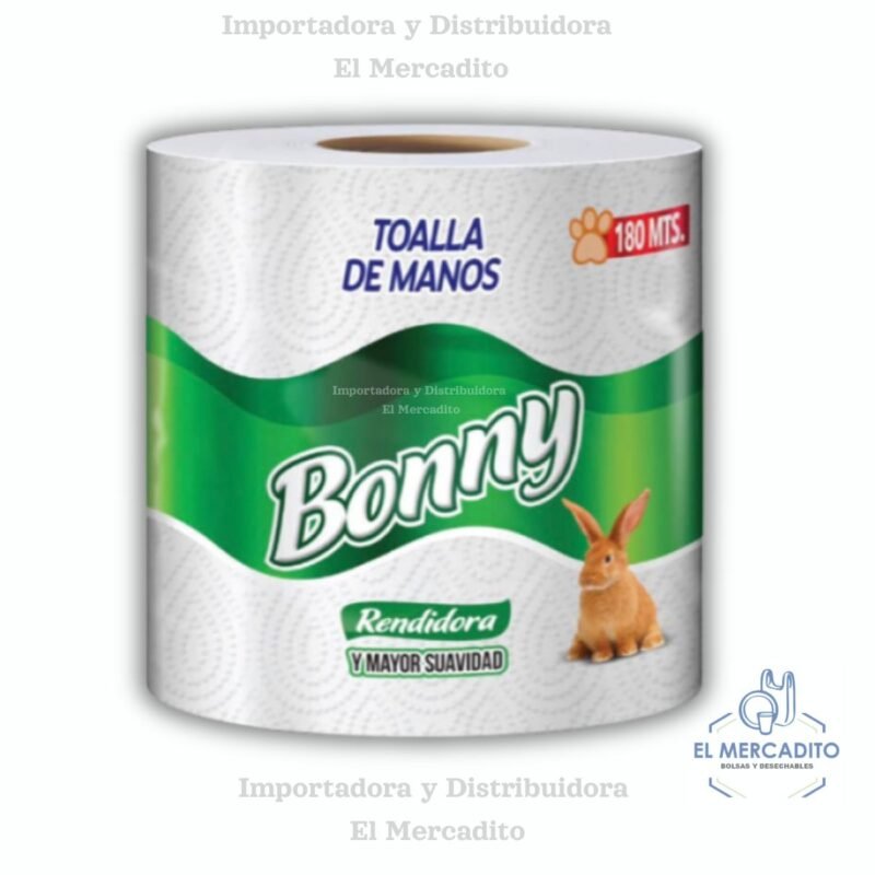 toalla manos bonny 180 mts