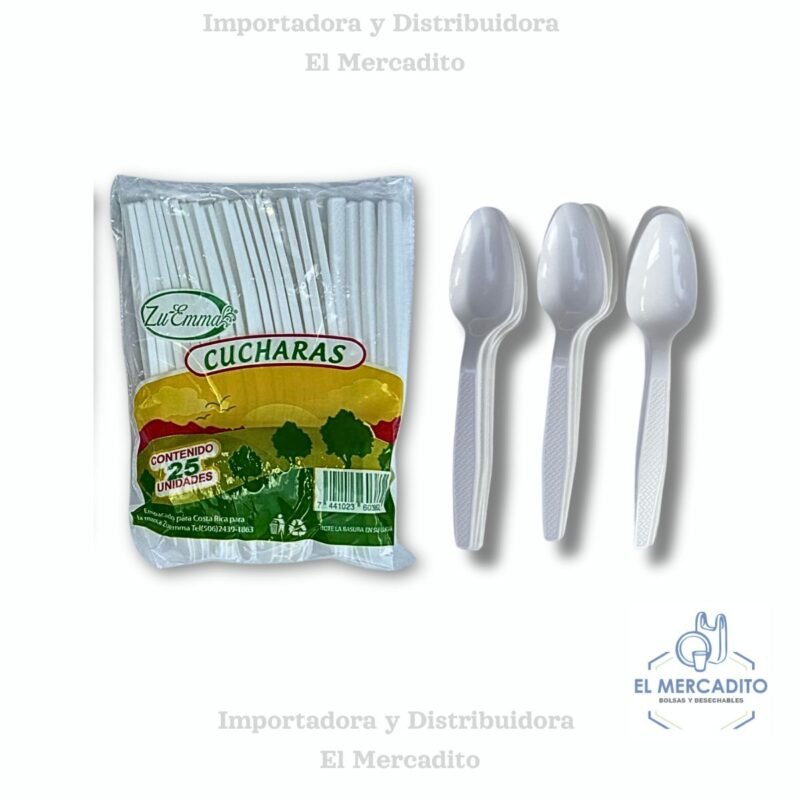 Cucharas 25 unidades