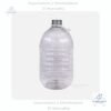 Botella Plástica Transparente Pet Garrafa 1 Galón, 3.785 Litros