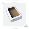 Caja con Ventana Dona #2, 30 x 21 x 6 cm
