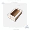 Caja con Ventana Repostera Varios, 18,5 x 12 x 5,5 cm
