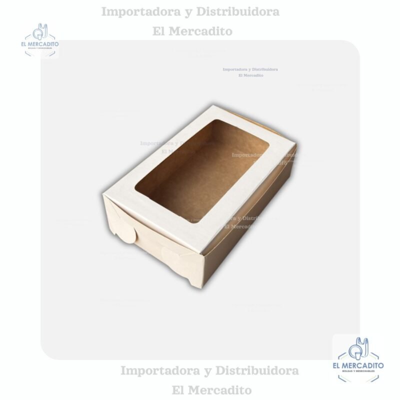 Caja con Ventana Repostera Varios, 18,5 x 12 x 5,5 cm