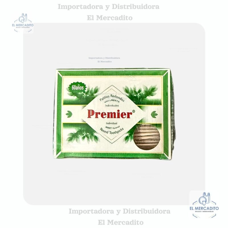 Palillos de Dientes empacados Individualmente, 200 palillos aproximadamente