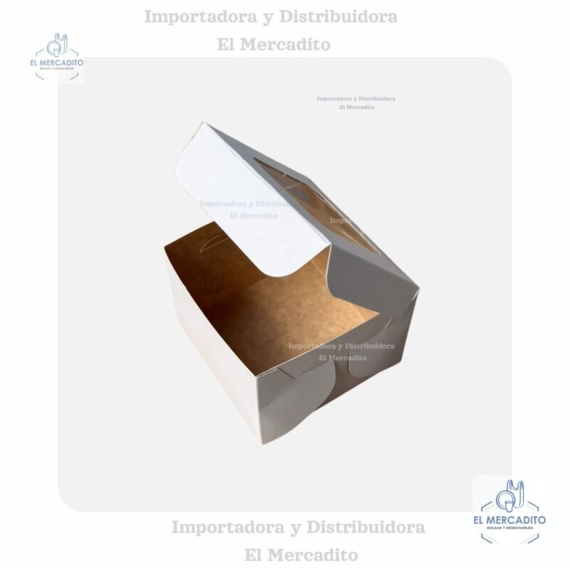 Caja 1-pv con Ventana 11 x 11 x 8 cm