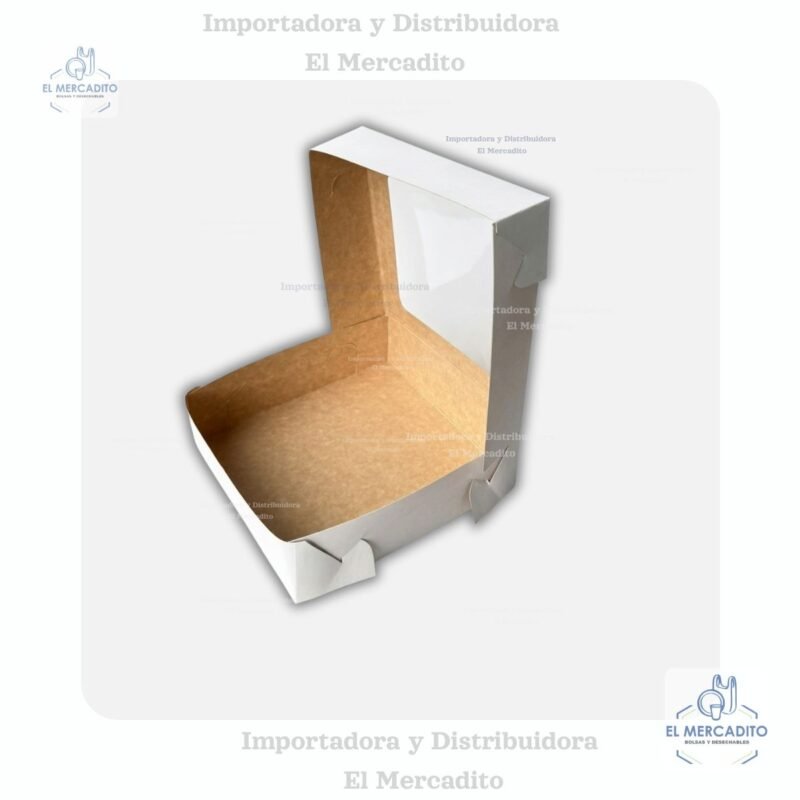 Caja con Ventana Dona #1, 21 x 21 x 6 cm