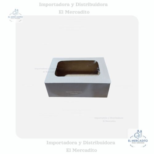 queque-navideño (2) Caja con Ventana Queque-navideño 16 x 10 x 6 cm