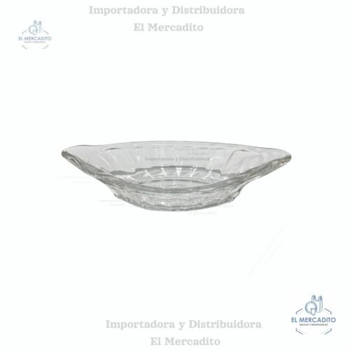 Banana Split Vidrio (2) Bandeja de Vidrio para Banana Split