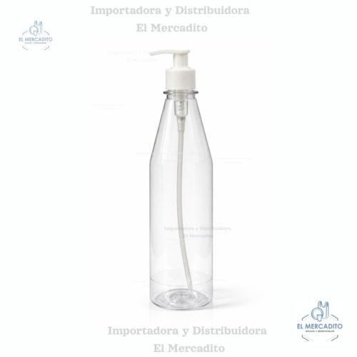 Botella Atomizadora Industrial Litro (12) Botella Plástica con Dispensador Gel 700 ml