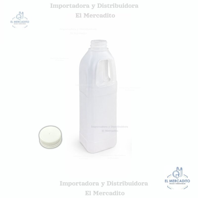 Botella Plástica con Agarradera 1 Litro
