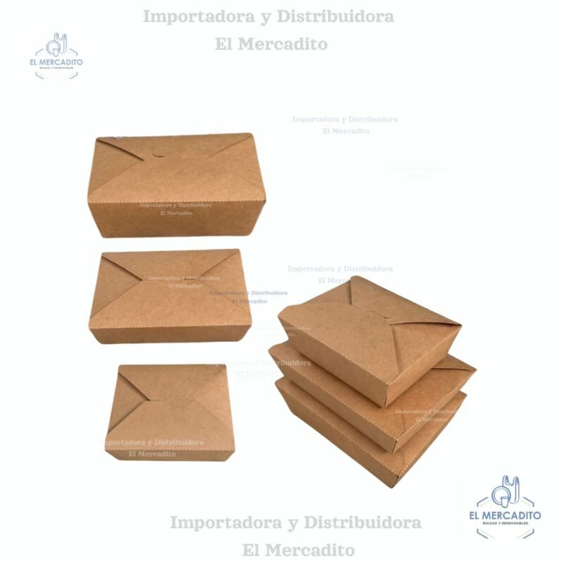 Caja de Cartón encerada para alimentos