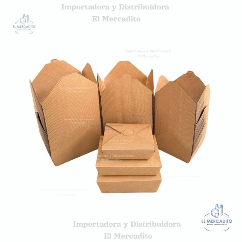 Caja de Cartón encerada para alimentos