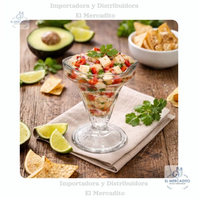 Capsulas de papel para Muffin cupcake (11) Copa Sundae Tulipan de 7.4 Onzas c-2211