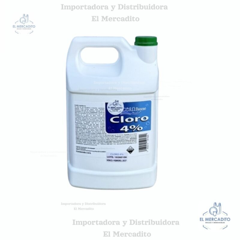 Galón de Cloro al 4%