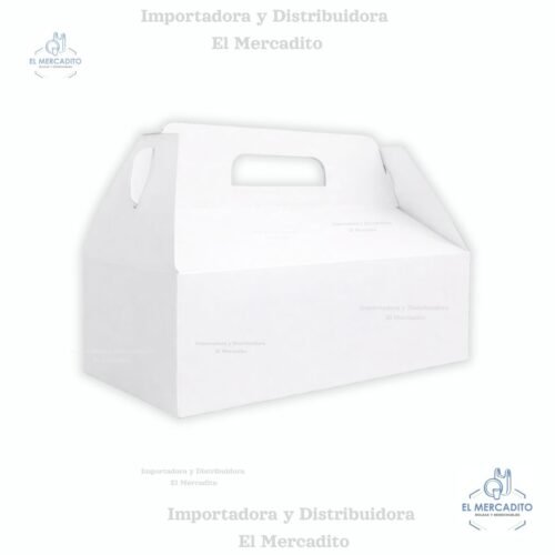 Caja de Cartón Lonchera # 4, 27 cm x 12 cm x 8 cm