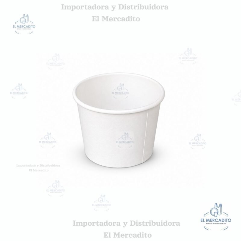 Contenedor de Cartón Helado 8 oz