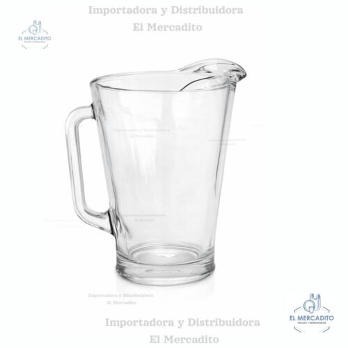 Pichel Jarra de Vidrio Liso, 1771 ml c-3800