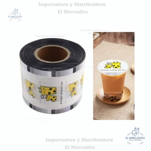 Rollo de Sellos para vaso de batidos, 2000 sellos aproximadamente