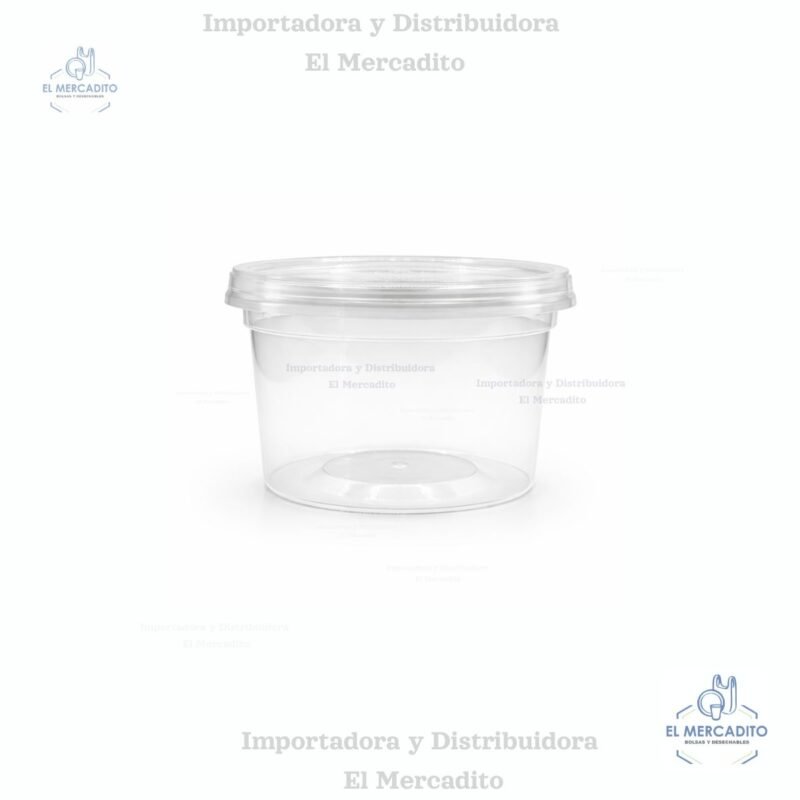 Tazas de 8 oz Transparentes Duras