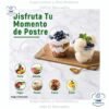 Vaso #9 oz Tapa domo desechable transparente, en paquetes de 25 unidades, tazas de postre de cristal para helado, yogur, parfait, pudín, frutas