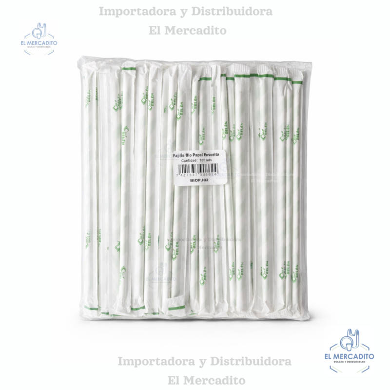 Pajilla Bio Papel Envuelta Belen, 100 unidades