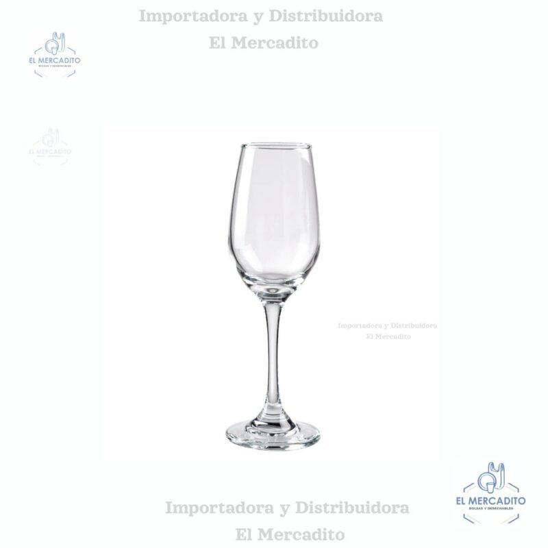 Copa Brunello Champaña Canastilla C5470, Capacidad 8 Oz