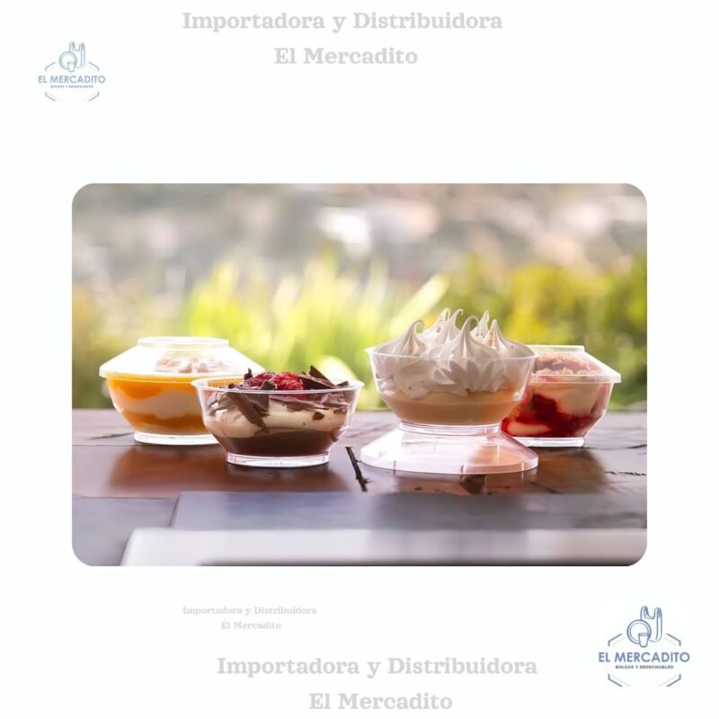 Copas Darnel Cristal, de 3 oz, 5 oz, 8 oz, en paquetes de 25 unidades