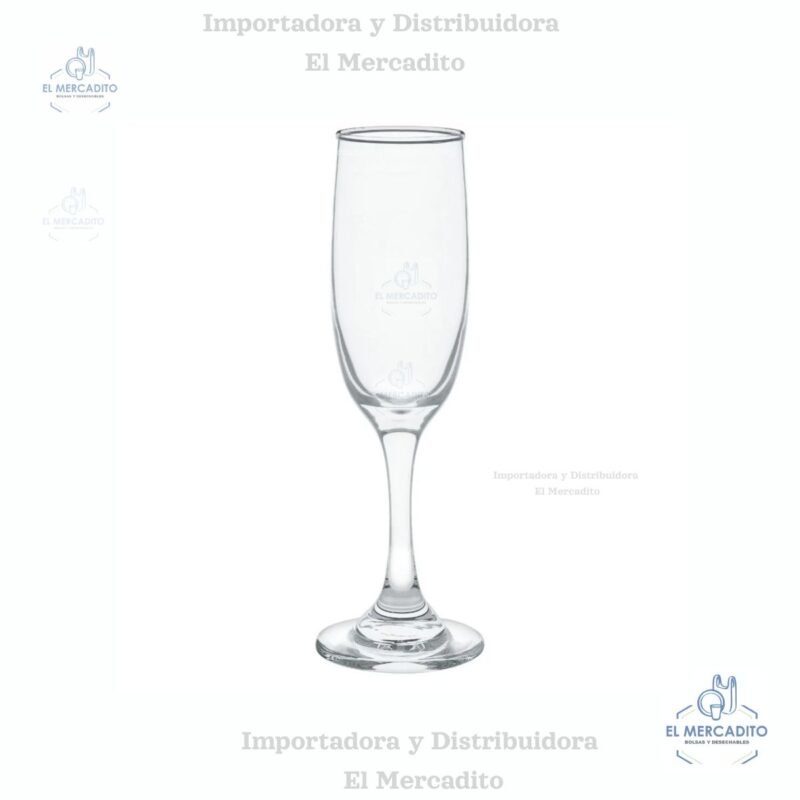 Copa de Champaña Premier Canastilla C4640, Capacidad 6.25 oz