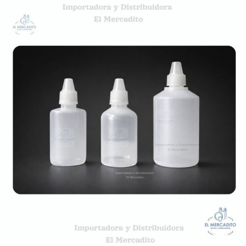 Goteros Plásticos Simples, de 15 ml, 30 ml y 60 ml