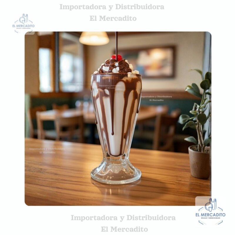 Copa para Batido de Vidrio 379 ml c-2210