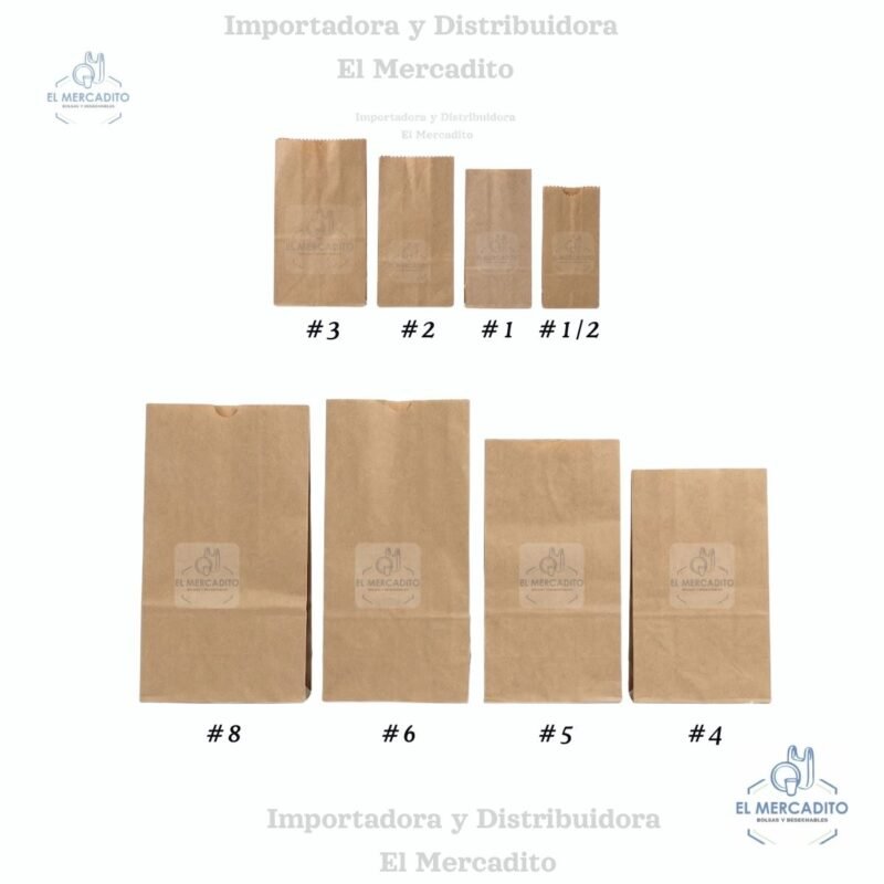 Bolsa de Papel Kraft Simple