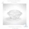 Contenedor Combopack 8 oz Plástico Transparente