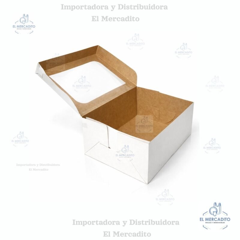 Caja 6-pv con Ventana 18,5 x 26 x 10 cm