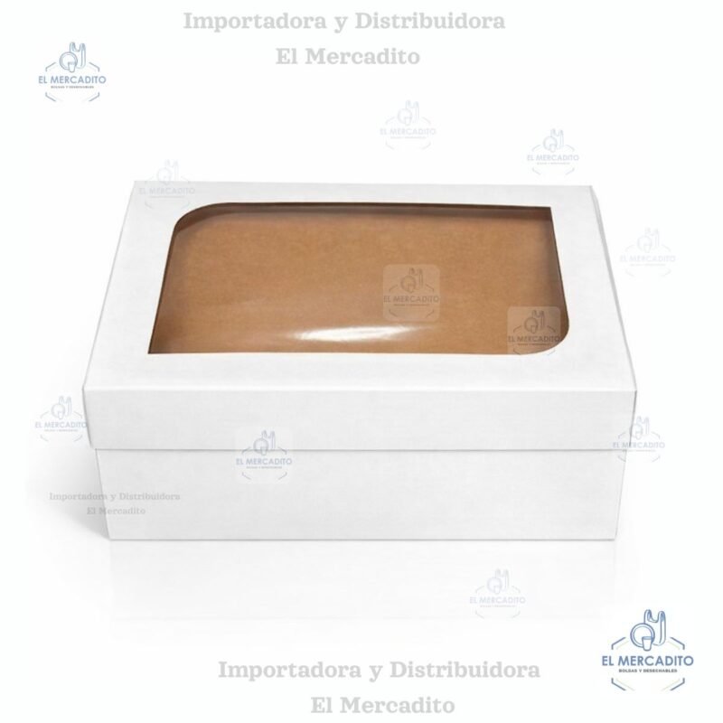 Caja 6-pv con Ventana 18,5 x 26 x 10 cm