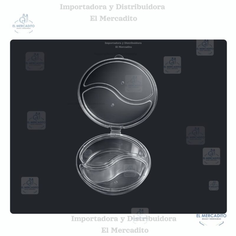 Taza Souffle 5 oz con 2 divisiones, en paquetes de 10 unidades
