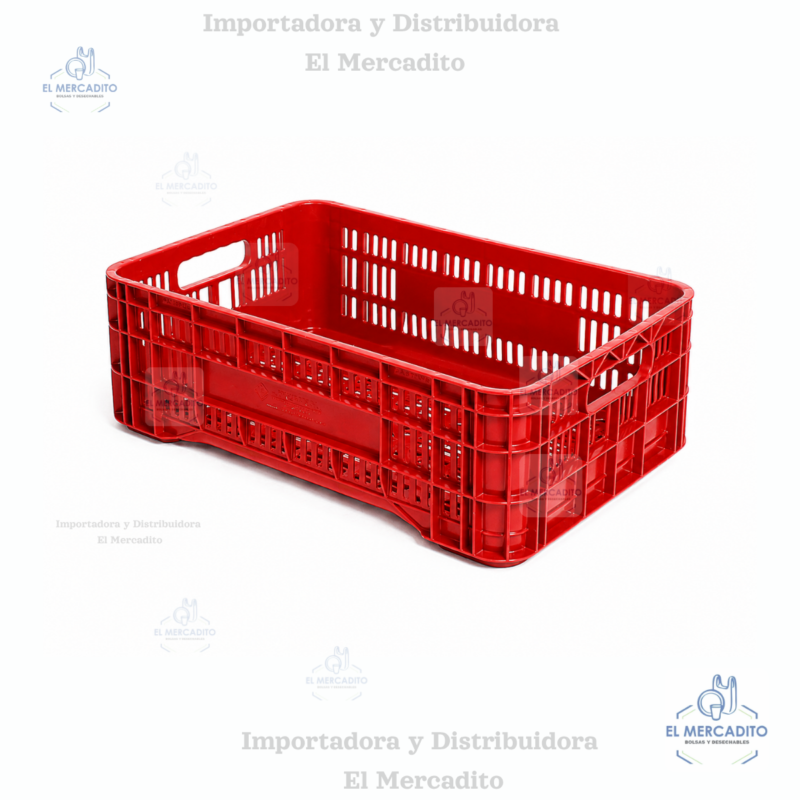 Cajas Plásticas Calada Fortuna, 61 x  40 x 20 cm