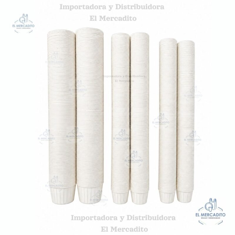 Copitas de Papel 2 oz, 0.75 oz, 0.5 oz, en paquetes de 250 unidades