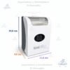 Dispensador de Servilletas Interdobladas, Interfoliadas