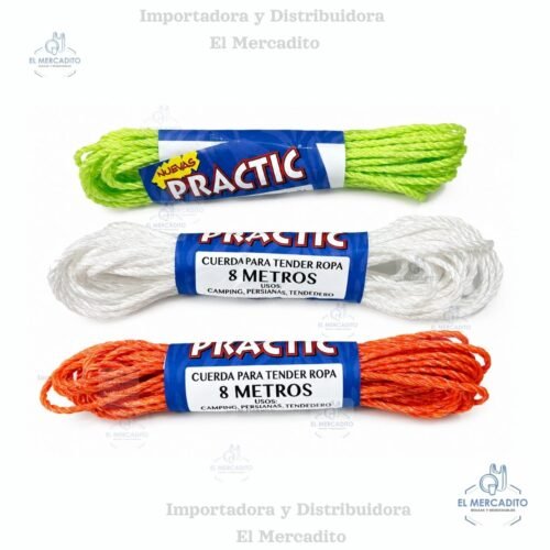 Mecates Mecate Cuerda para Tender Ropa 8 Metros